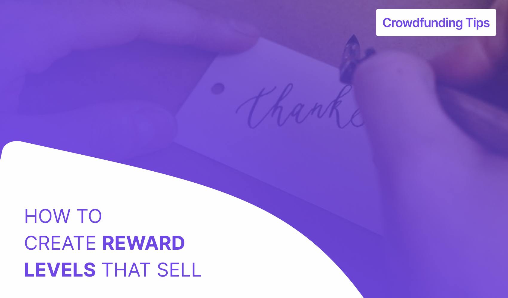 How to create reward levels that sell
