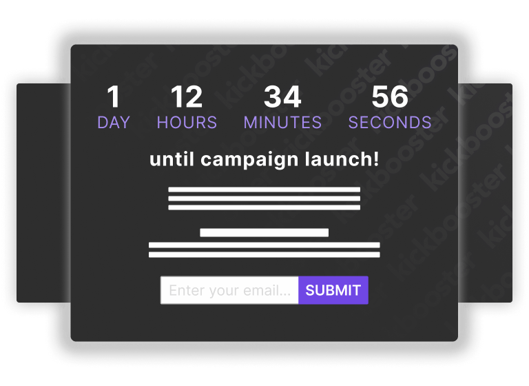 Illustration of landing page