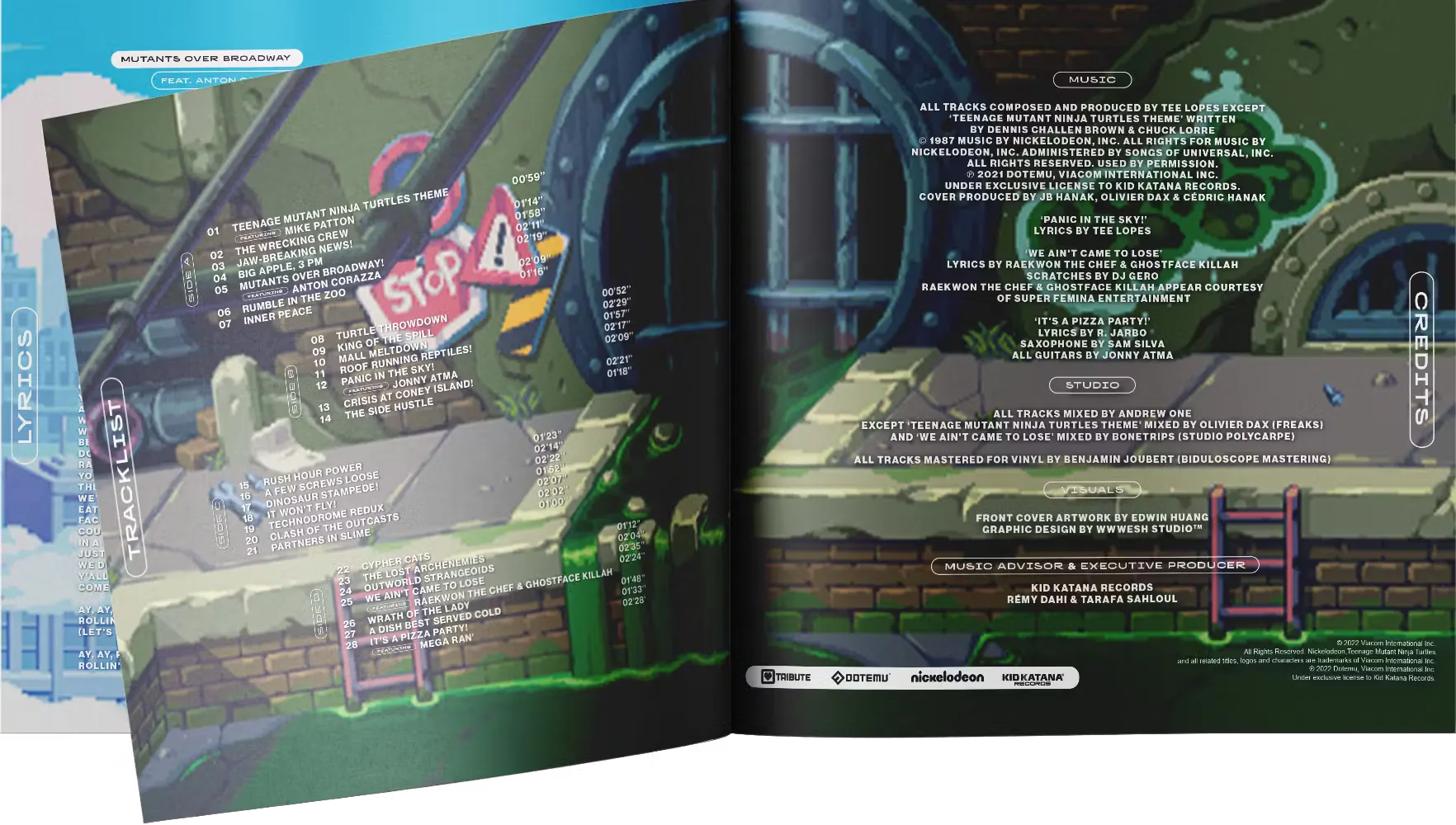 Kid Katana - TMNT: Shredder's Revenge CD
