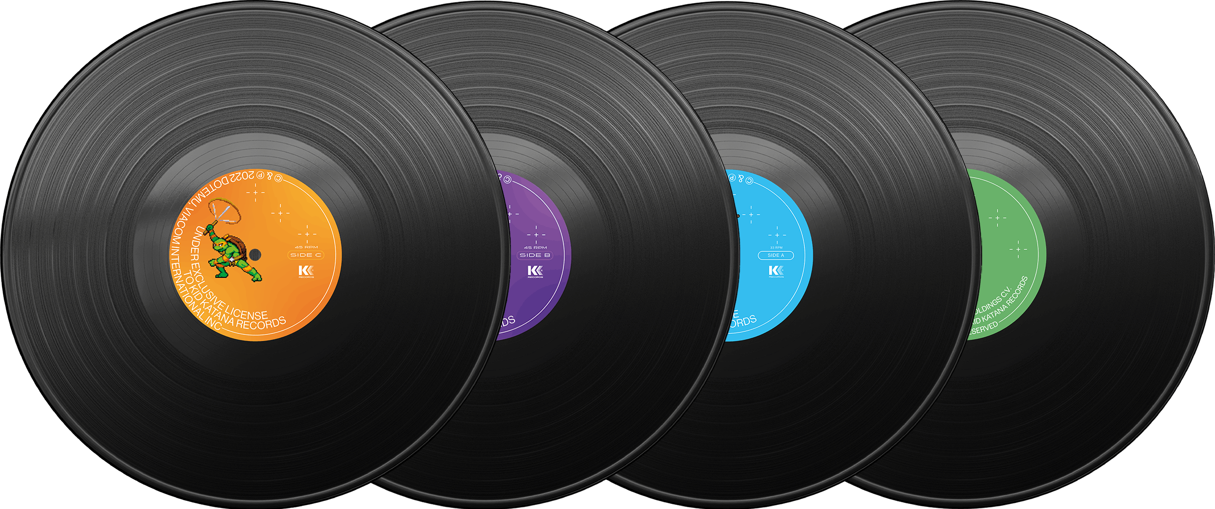 Kid Katana - TMNT: Shredder's Revenge - Ultimate Edition 4LP Kid Katana - TMNT: Shredder's Revenge - Ultimate Edition 4LP