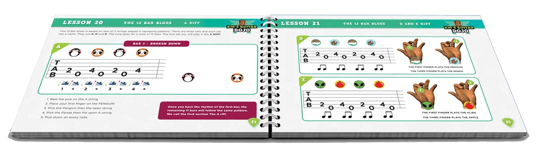 Kids Guitar Dojo Book 1