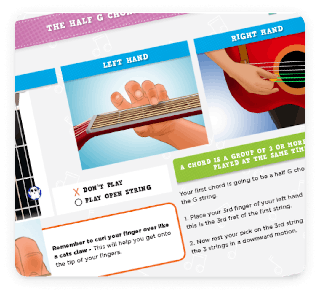 kids guitar dojo book 1