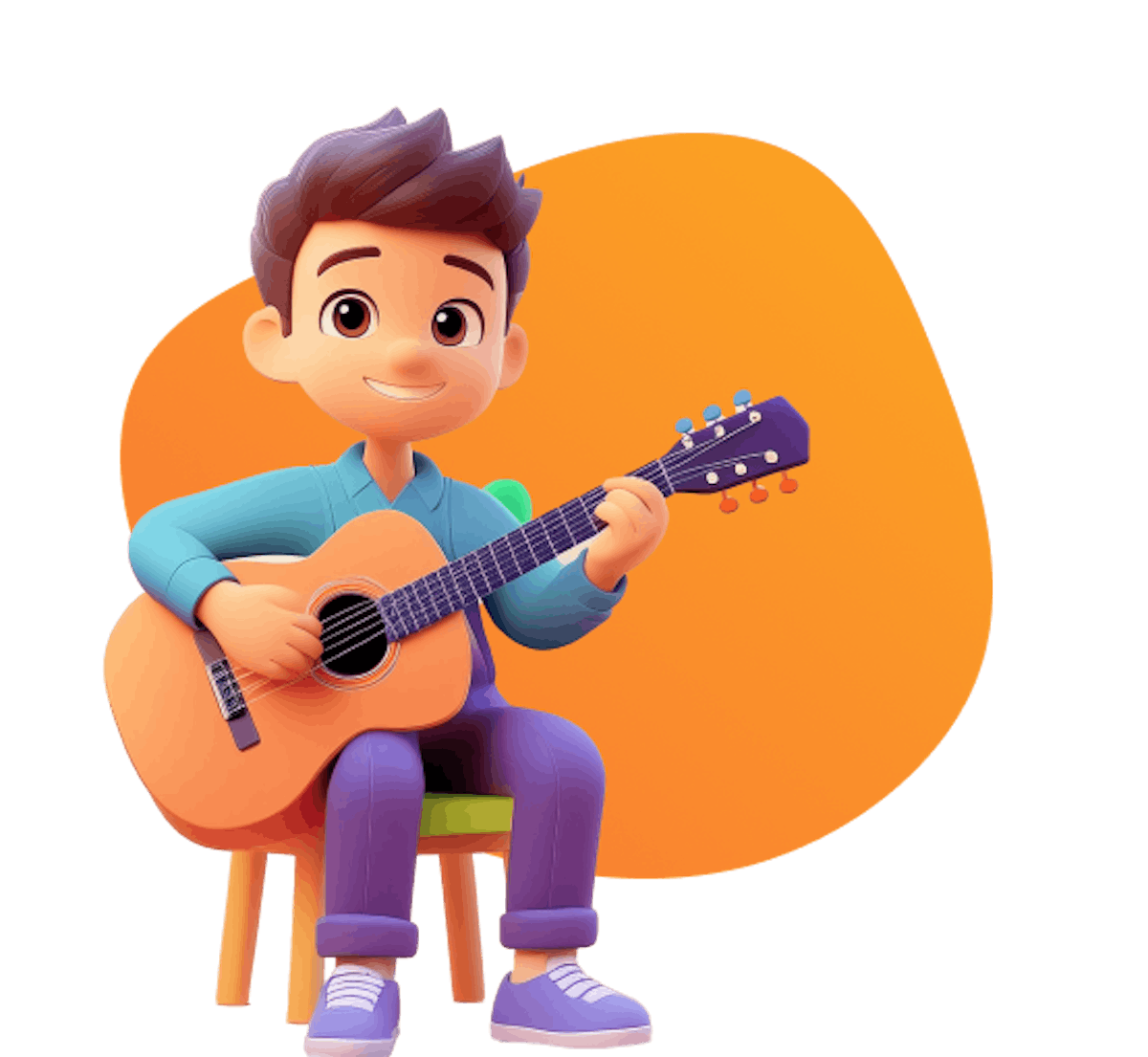 Easy way for kids to learn guitar