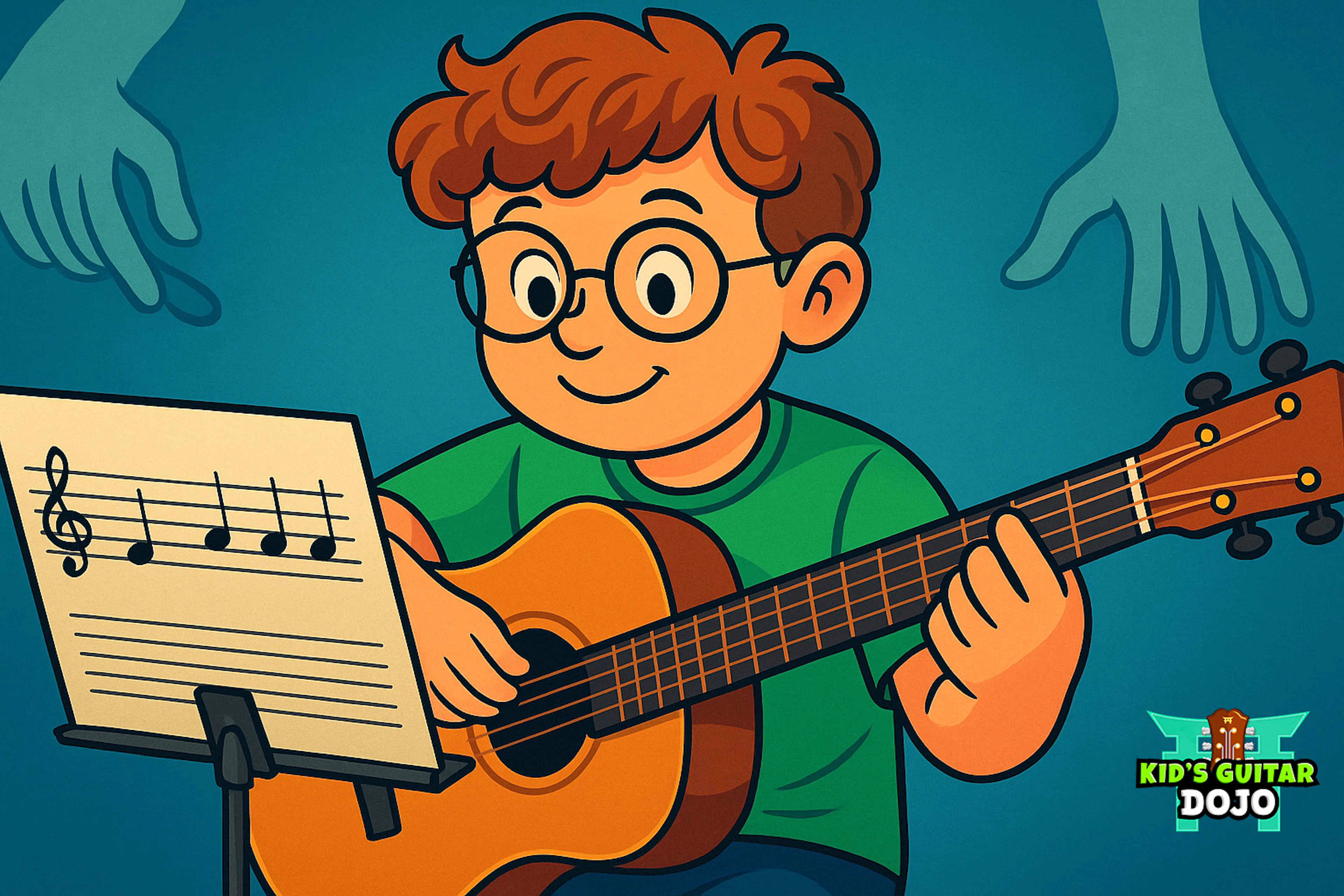 kids-guitar-dojo-right-hand-drills