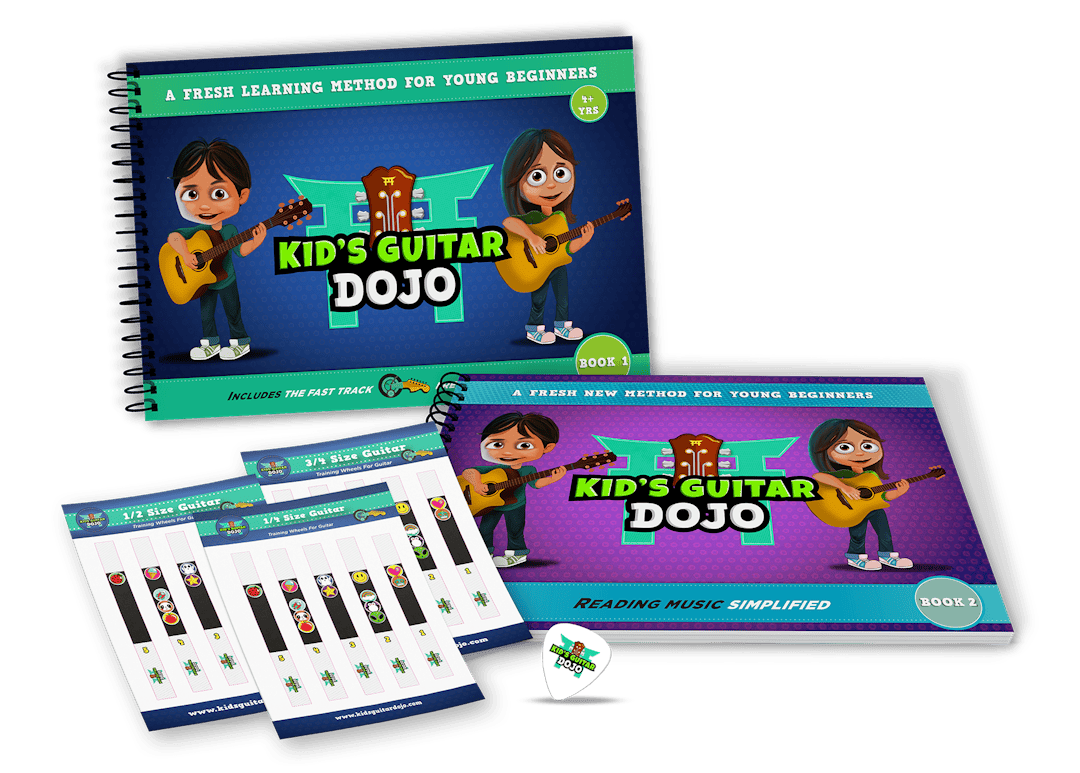 kids-guitar-dojo-premium-package-book1&2
