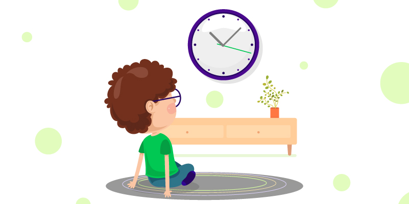 как научить ребенка определять время