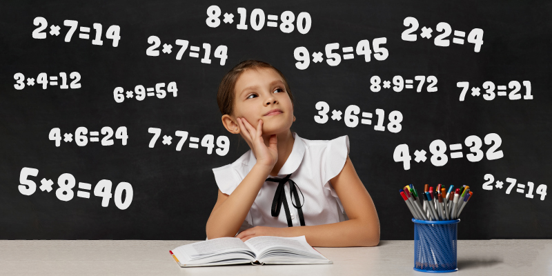 как быстро выучить таблицу умножения