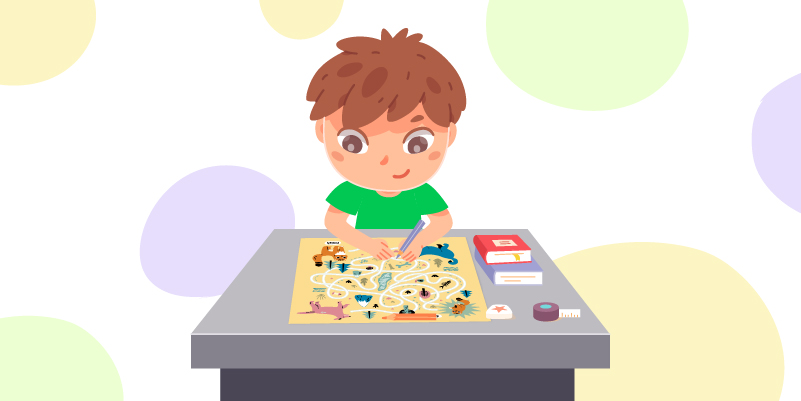 картинка-лабиринт для детей