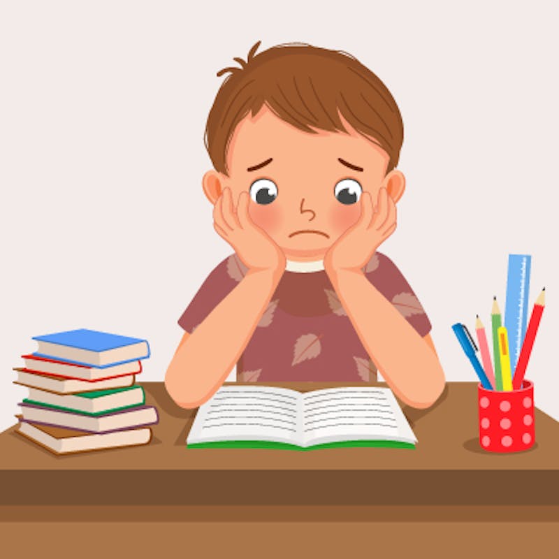 ошибки при обучении чтении