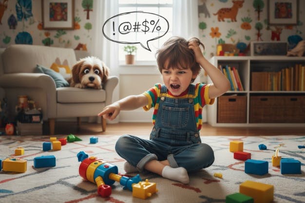 Как отучить ребенка говорить плохие слова