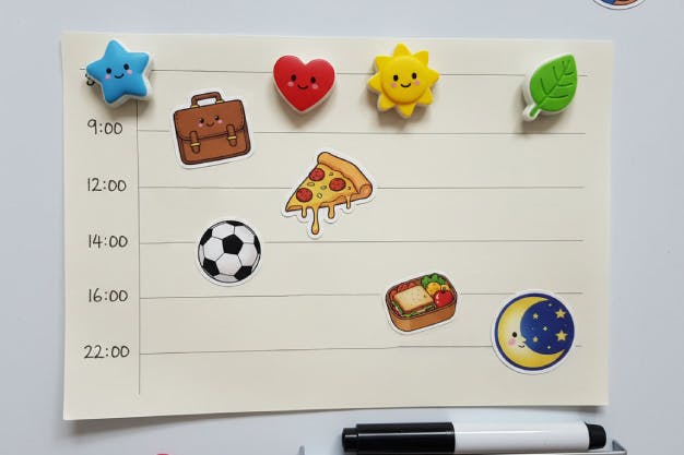 Планирование расписания ребенка