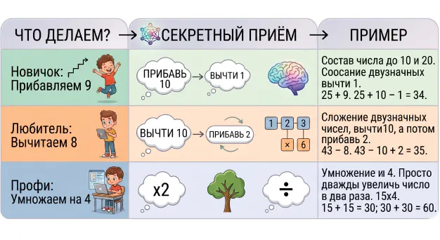 Методы счета в уме