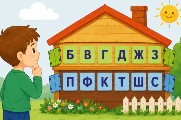 Парные и непарные согласные звуки