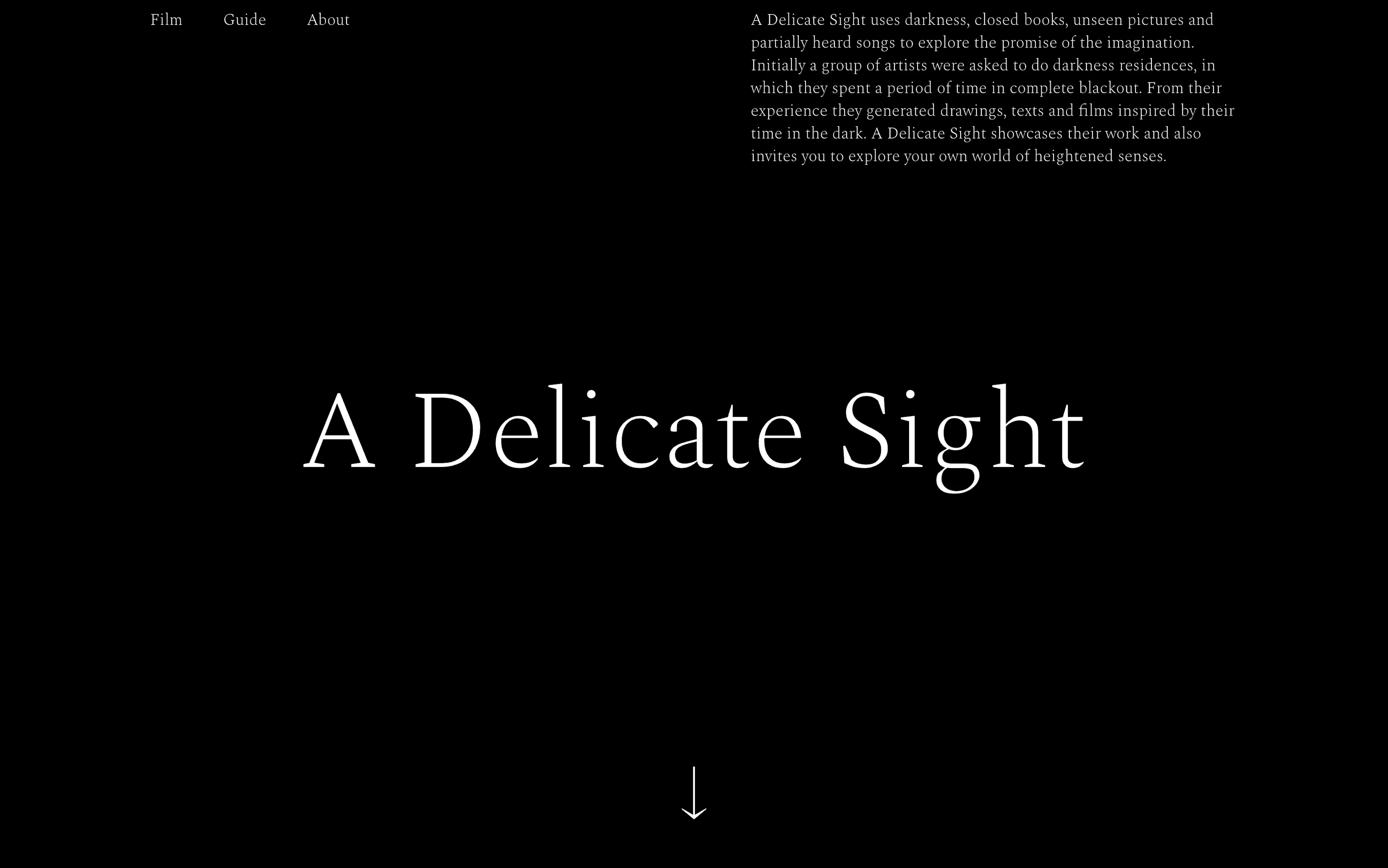 A Delicate Sight