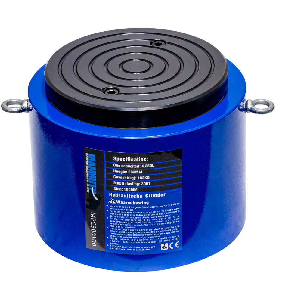 Hydraulische cilinder 300 ton