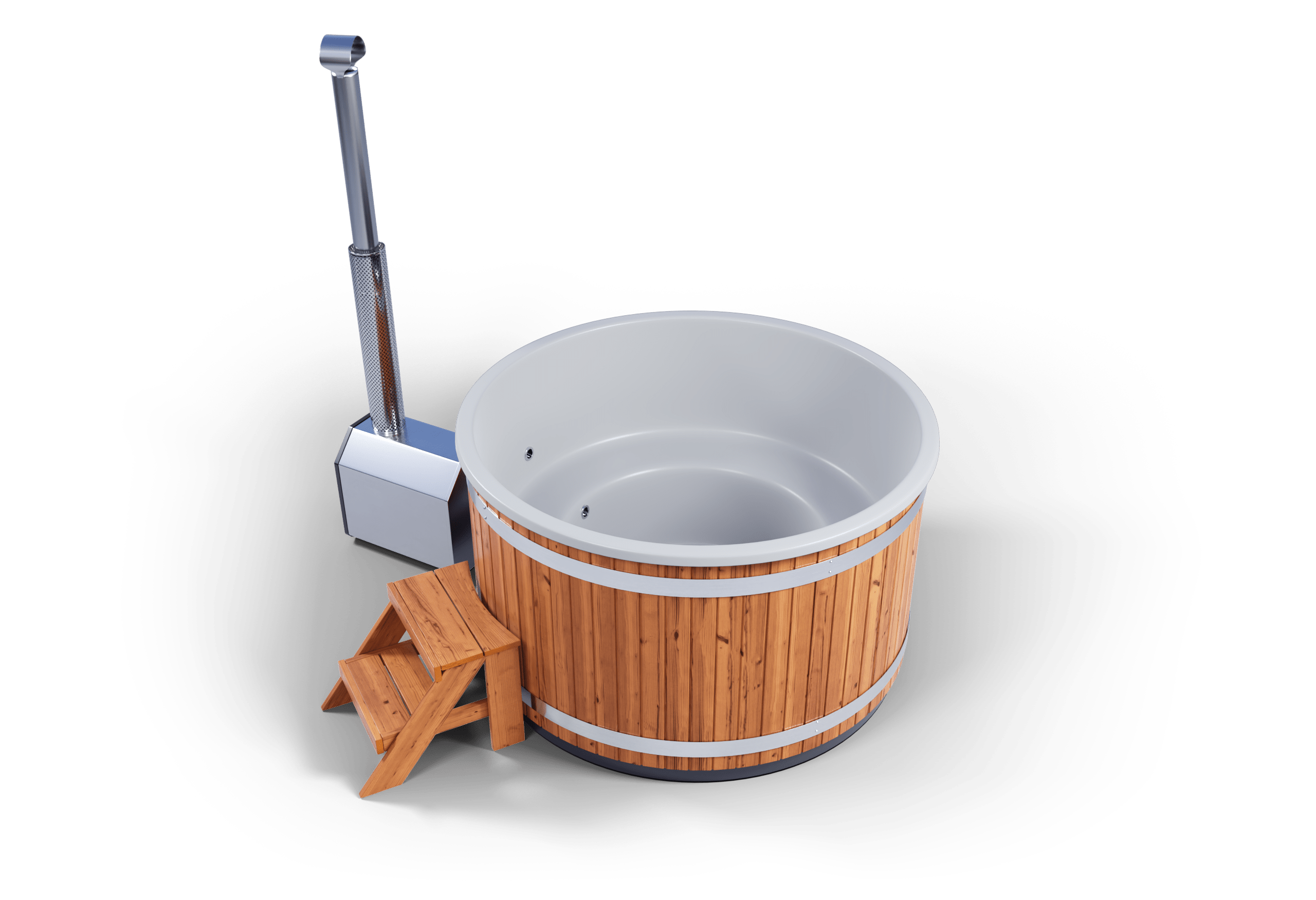 Hottub PREMIUM wit - 35Kw Kachel