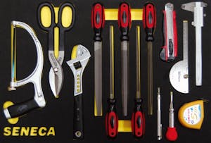 Foam lade voor gereedschapswagen nr. 6