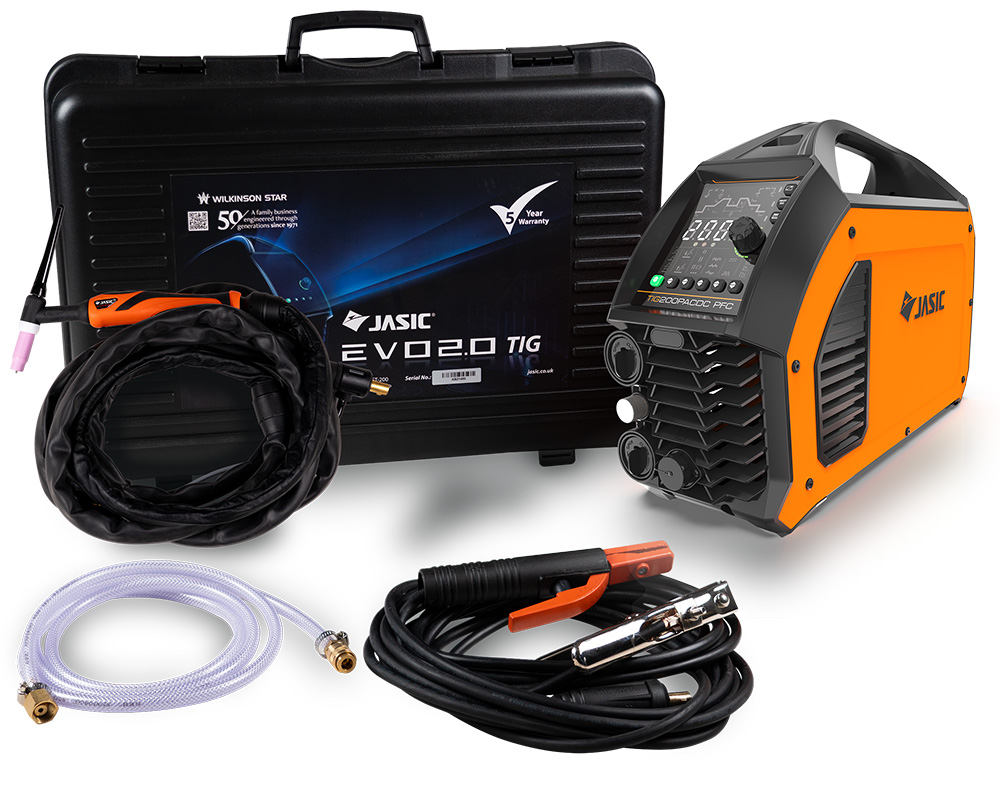 ププサノスランページ Jasic EVO20 TIG 200P AC/DC PFC TIG Lasapparaat AC/DC Kopen