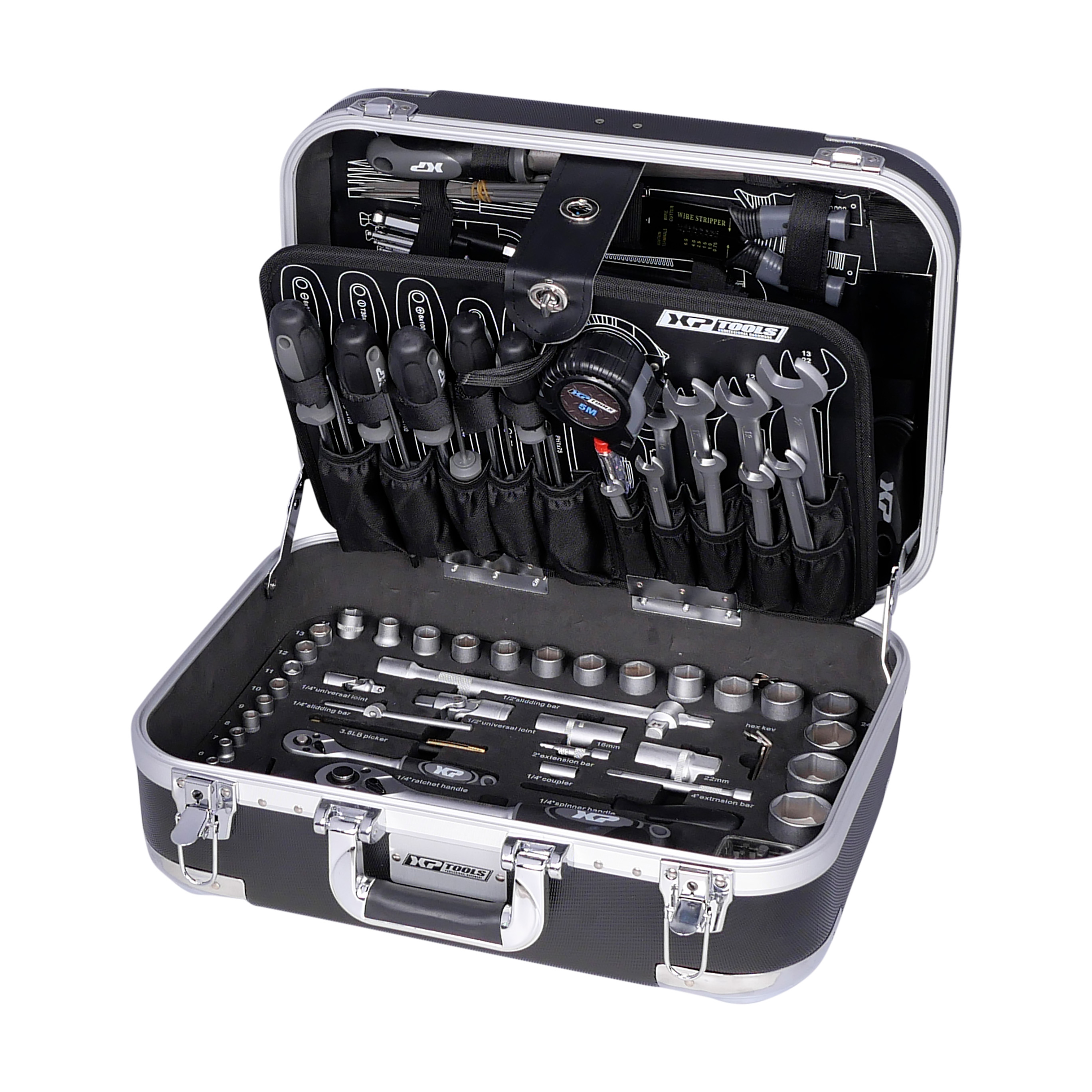 Gereedschapskoffer XP TOOLS 230 delig