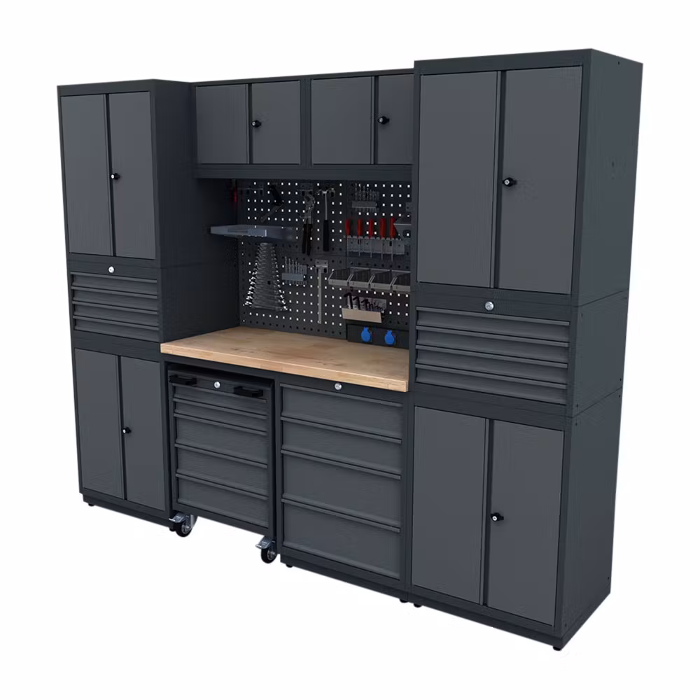 Werkplaatsmodule antraciet