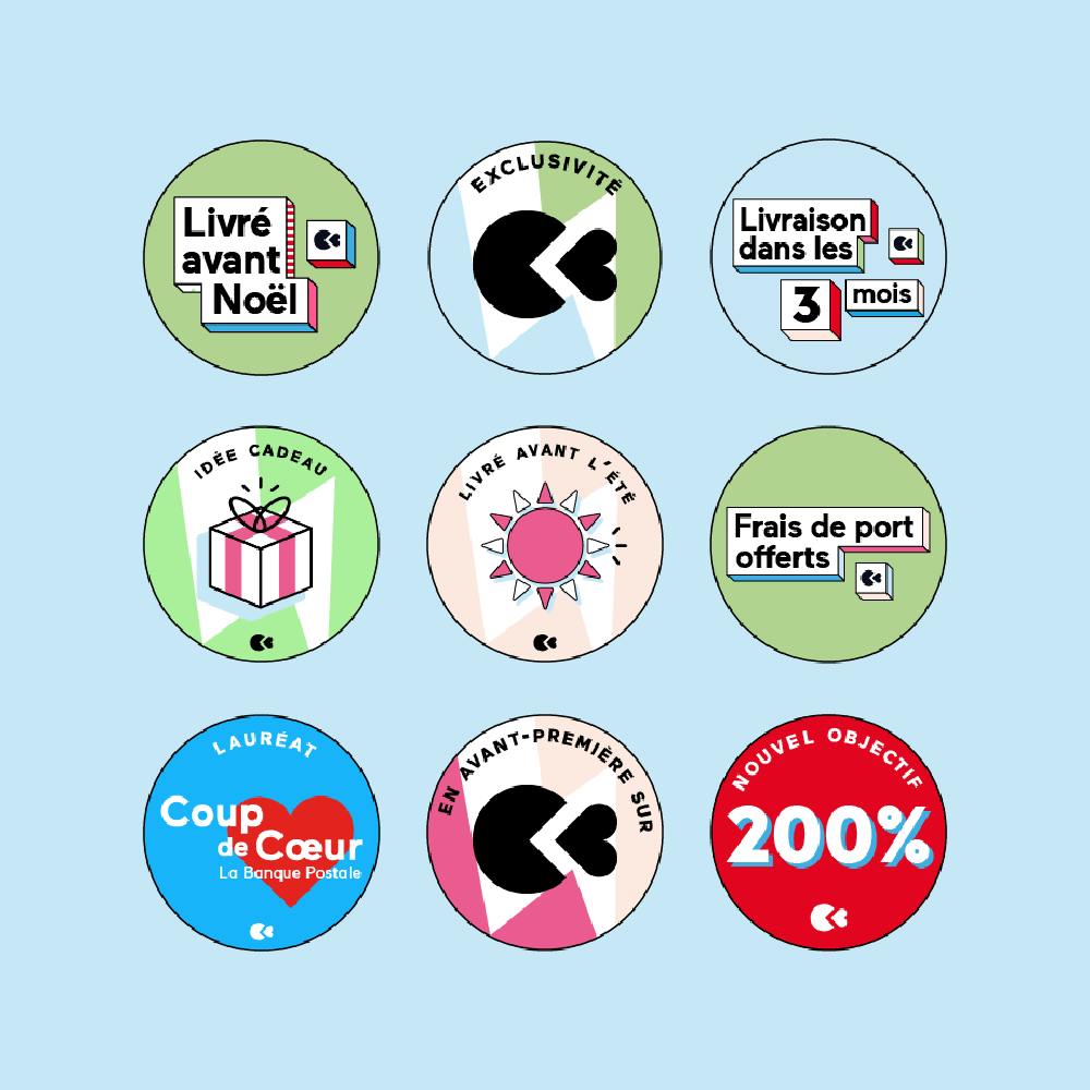 badges campagne