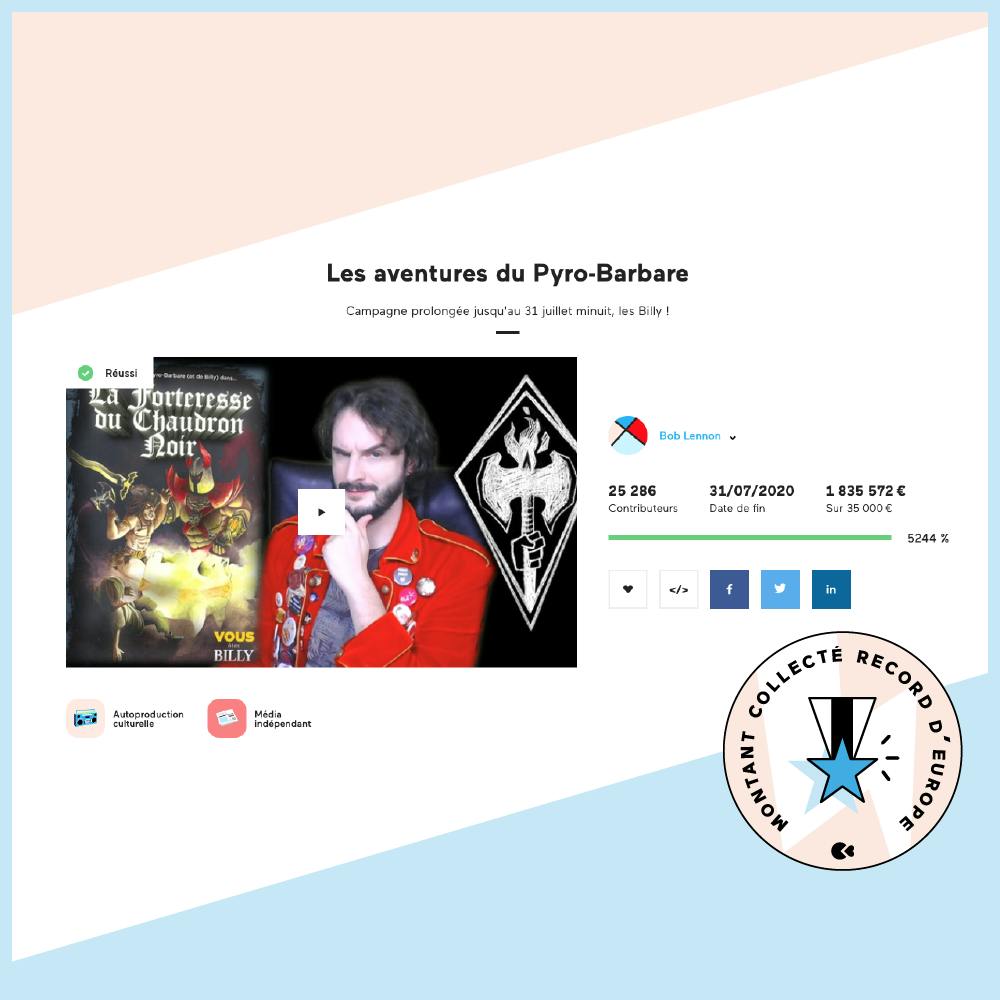 Bob Lennon les aventures du Pyro-Barbare