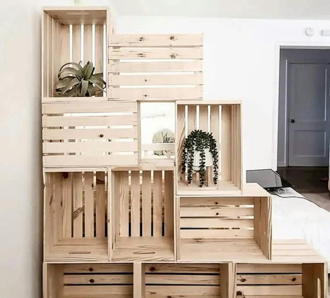 Wooden boxes are sustainable
