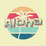 Aloha Palm Tree