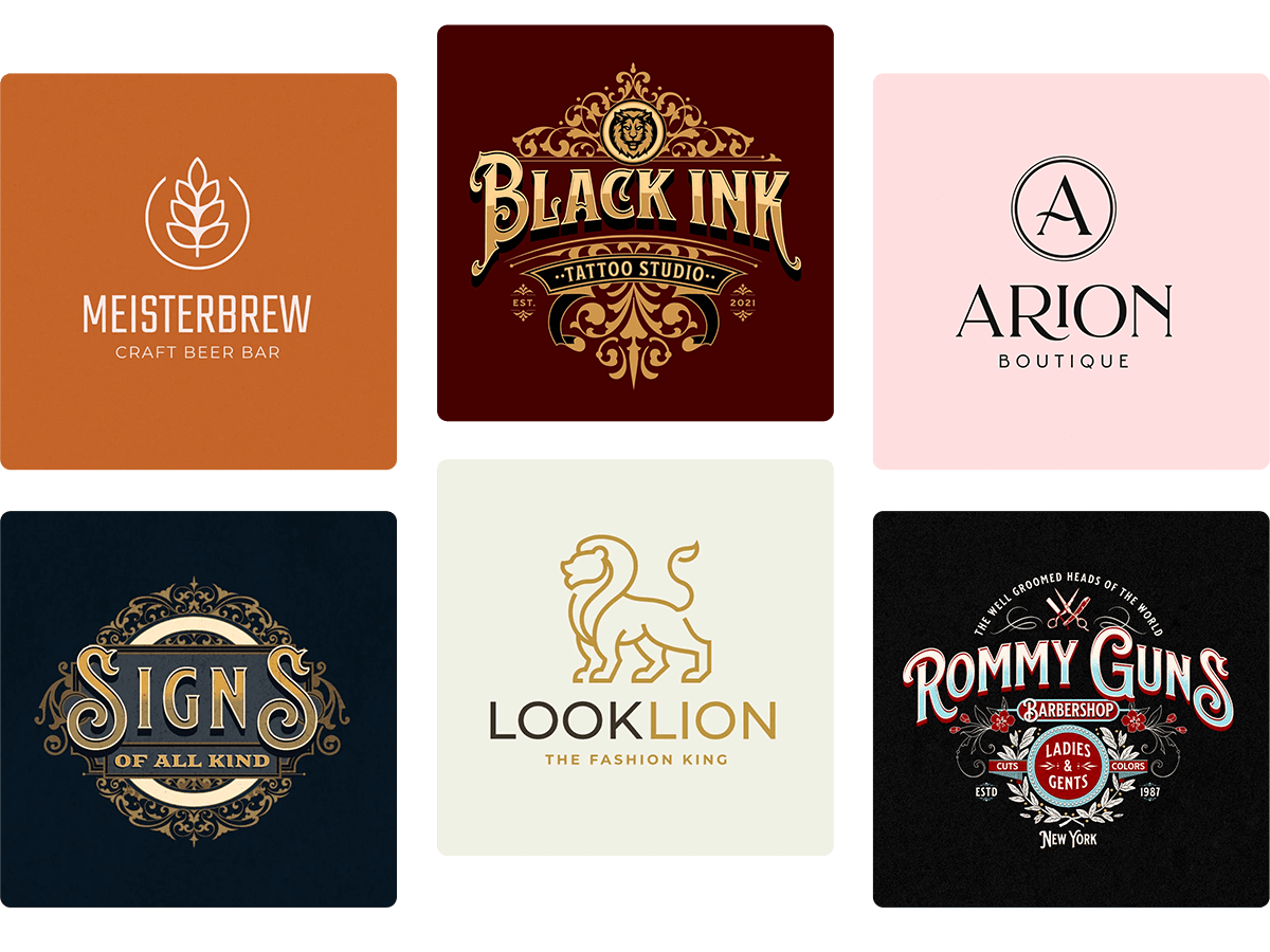 Free Editable Logo templates to customize online