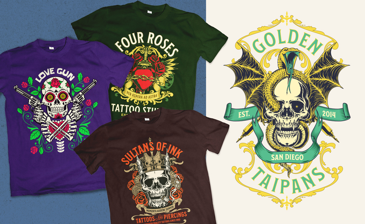 Tattoo Tshirt Designs  124 Tattoo Tshirt Ideas in 2023  99designs