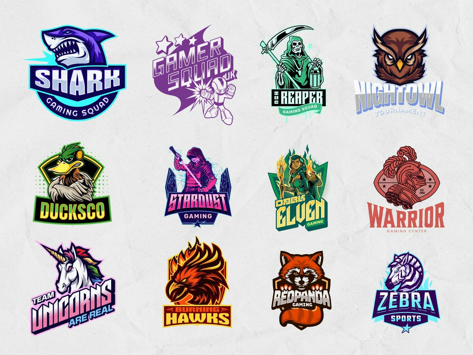 Gaming Logos - Free Vector Templates - Kittl