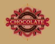 choc red label