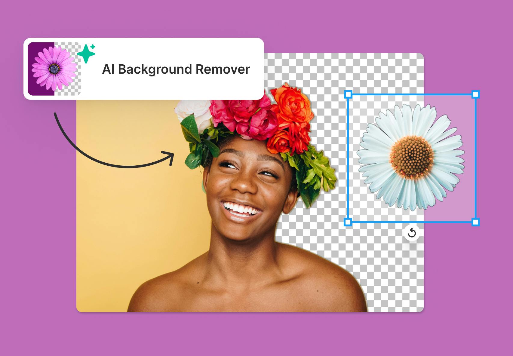 AI Background Remover là công cụ đột phá giúp bạn loại bỏ nền của các ảnh một cách nhanh chóng và độ chính xác cao. Với trí thông minh nhân tạo và khả năng tối ưu hóa hình ảnh, công cụ này giúp các bức ảnh trở nên rõ ràng và sắc nét hơn, tạo ra những bức ảnh đẹp và chuyên nghiệp.
