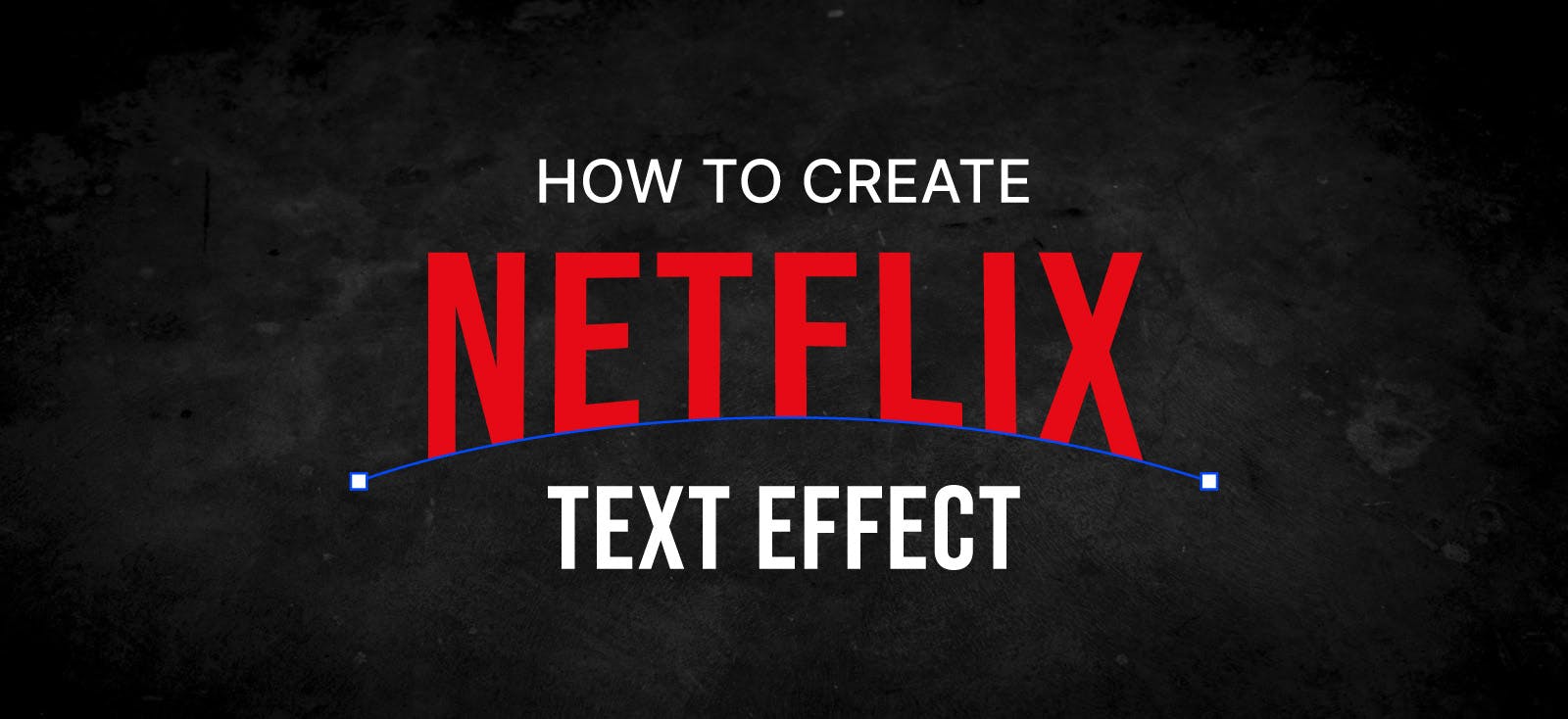 How to Easily Make the Netflix Logo Text Effect | Design Tutorial