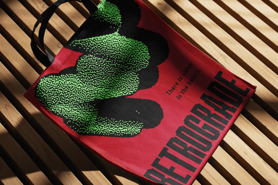 A design with shading and value as one of the 7 elements of art - Kittl