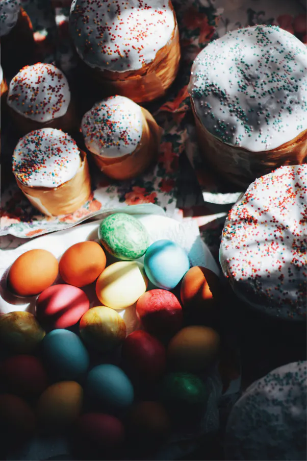 Easter eggs and sweets free Easter Images by Kittl