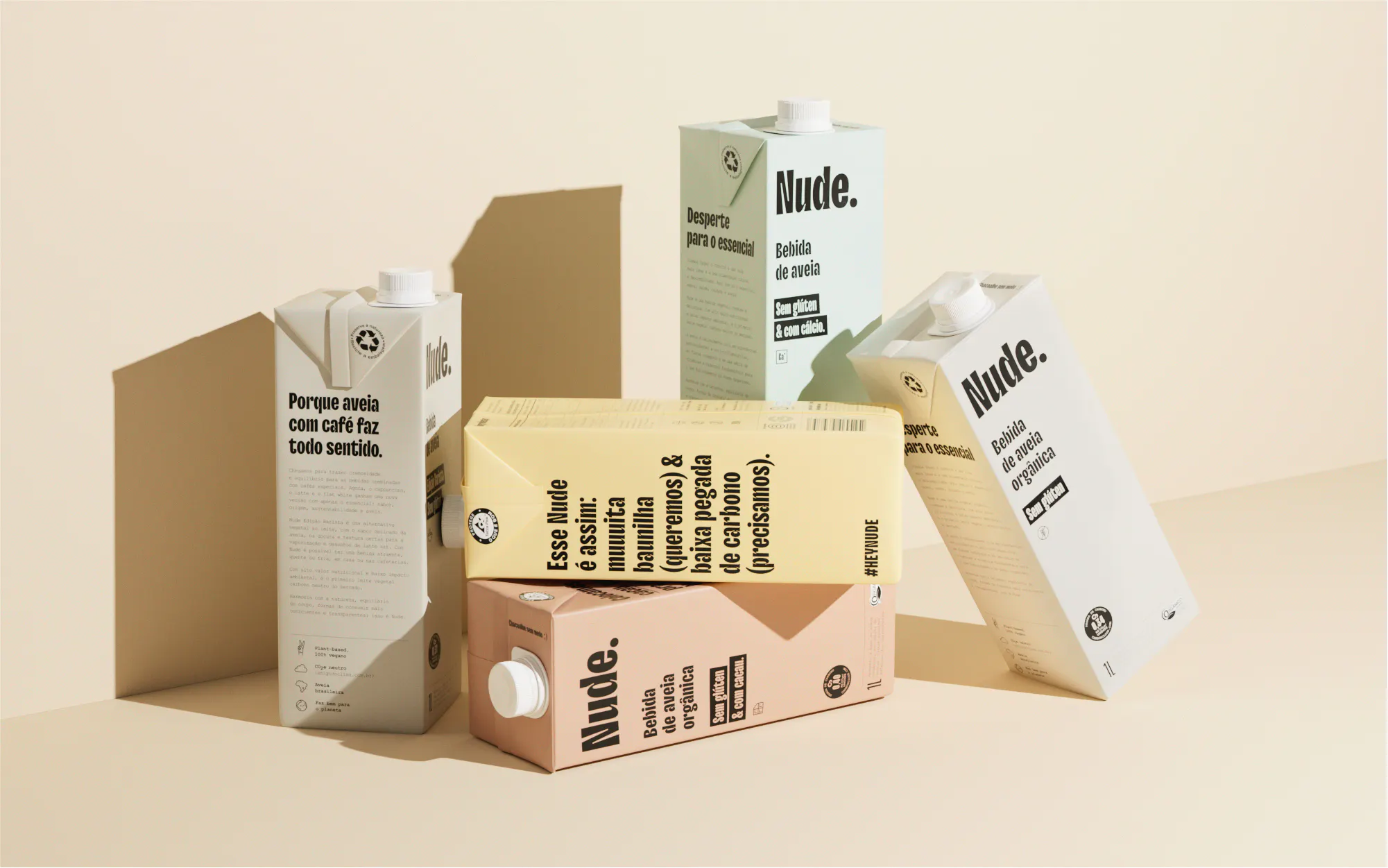 Nude Milk brand colors