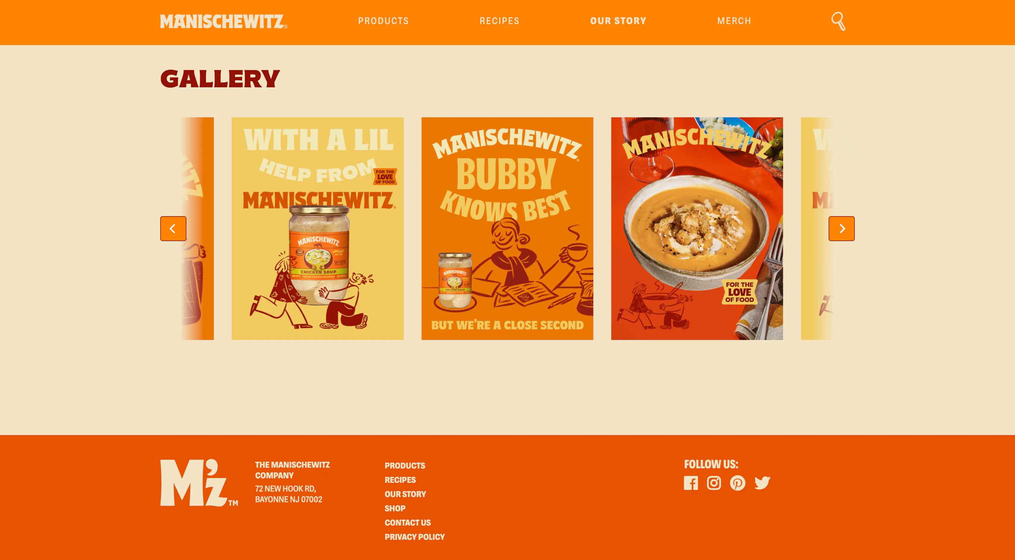 Manischewitz brand colors explained