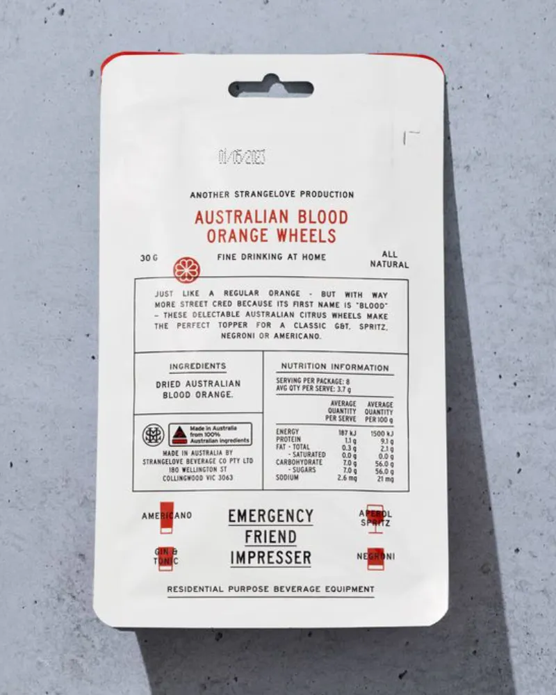 utilitarian graphic design trend on product