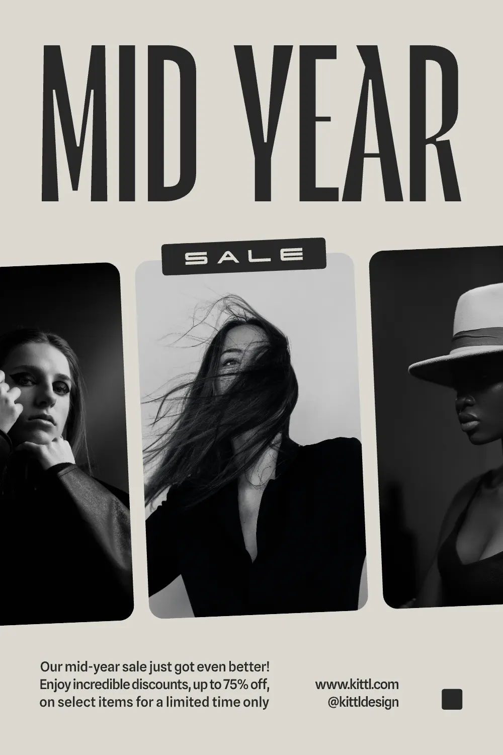 Mid-century modern graphic design trend