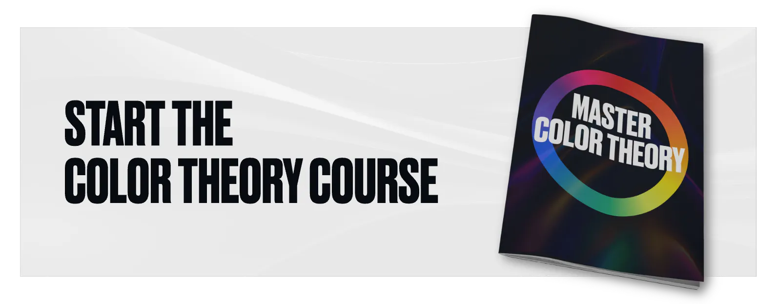 Color theory course banner