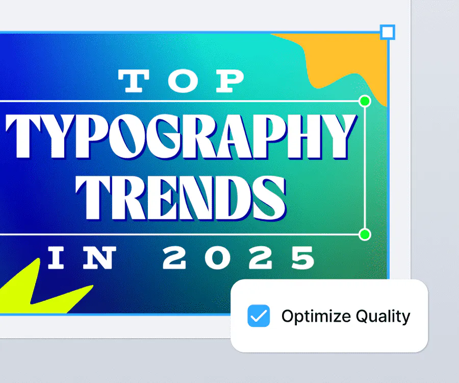 Youtube video thumbnail image with subtle blue-green gradient - Kittl