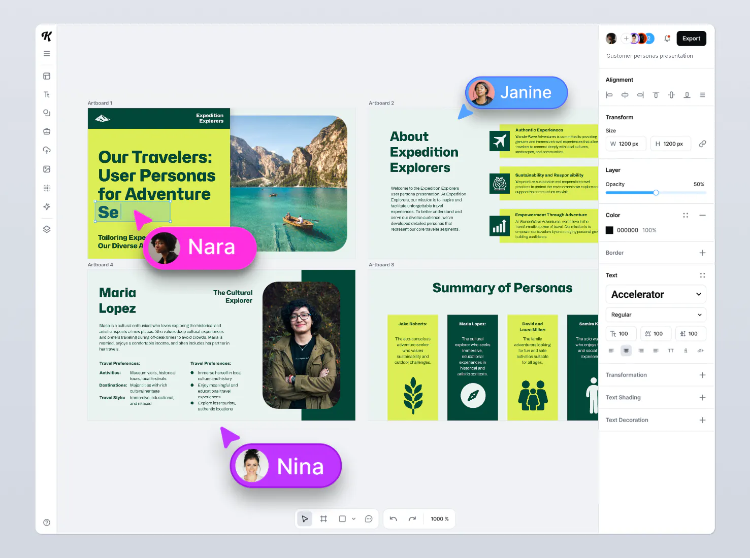 Real-time collaboration