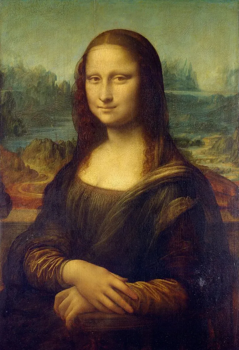 Renaissance art example of the Mona Lisa