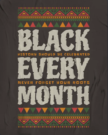 Black history month T-Shirt design template by Renato Gimenes - Kittl