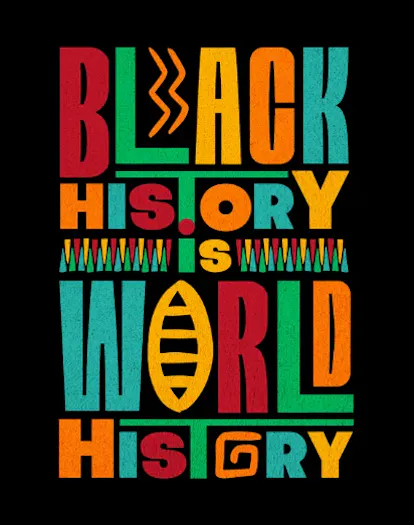 Black history month T-Shirt design template by Stefano Vetere - Kittl