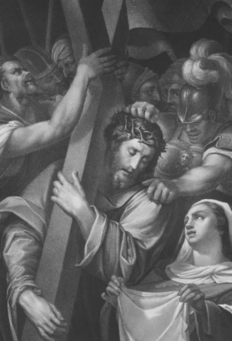 Free Good Friday photo of a hand-drawn religious sketch - Kittl