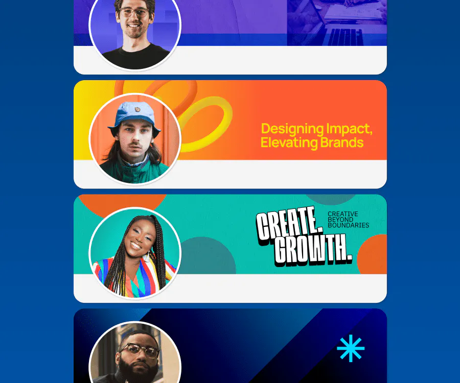 Professional LinkedIn Banners Good Example