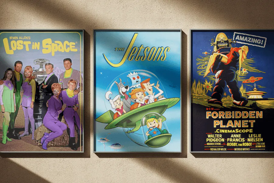 3 posters that depicted how Hollywood played a major role in globalizing Atomic Age imagery - Kittl