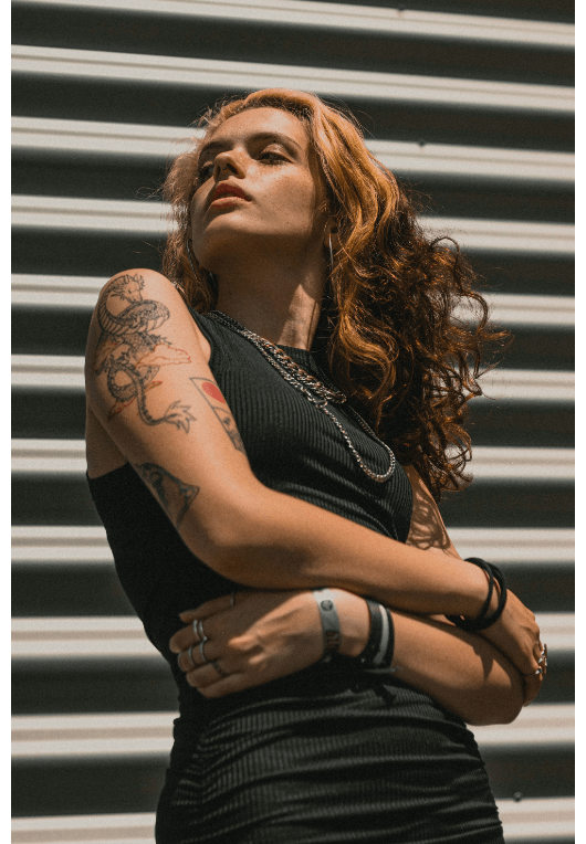 Japanese Style Tattoo on a woman's arm